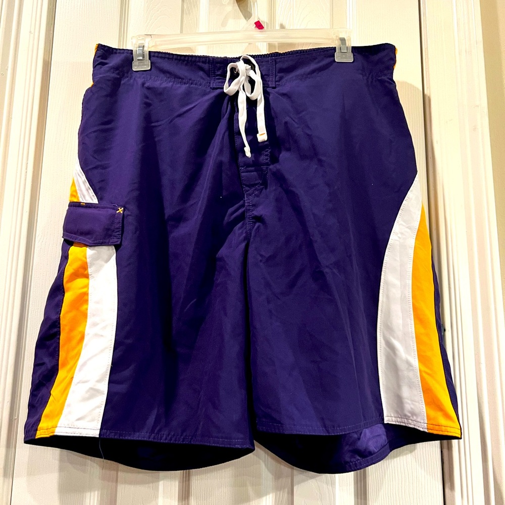 LSU Men’s Swim Trunks Size XL